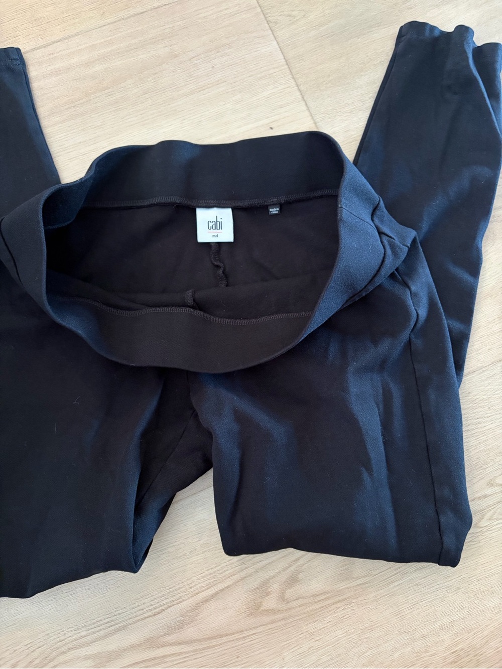 CAbi Black Slim Fit Leggings